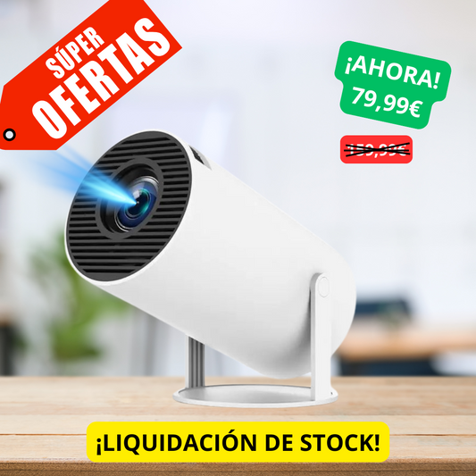 Mini Proyector Portátil 4k