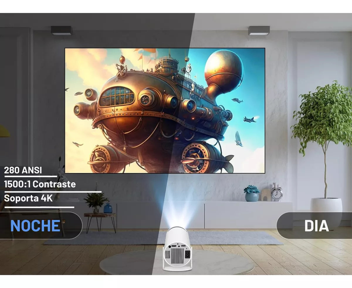 Mini Proyector Portátil 4k