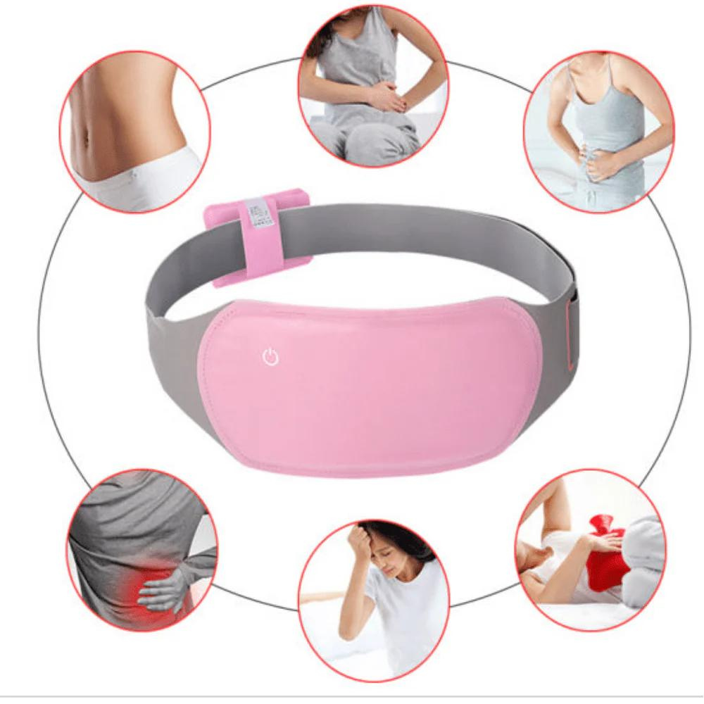 Cinturón calefactado para dolores menstruales y cólicos