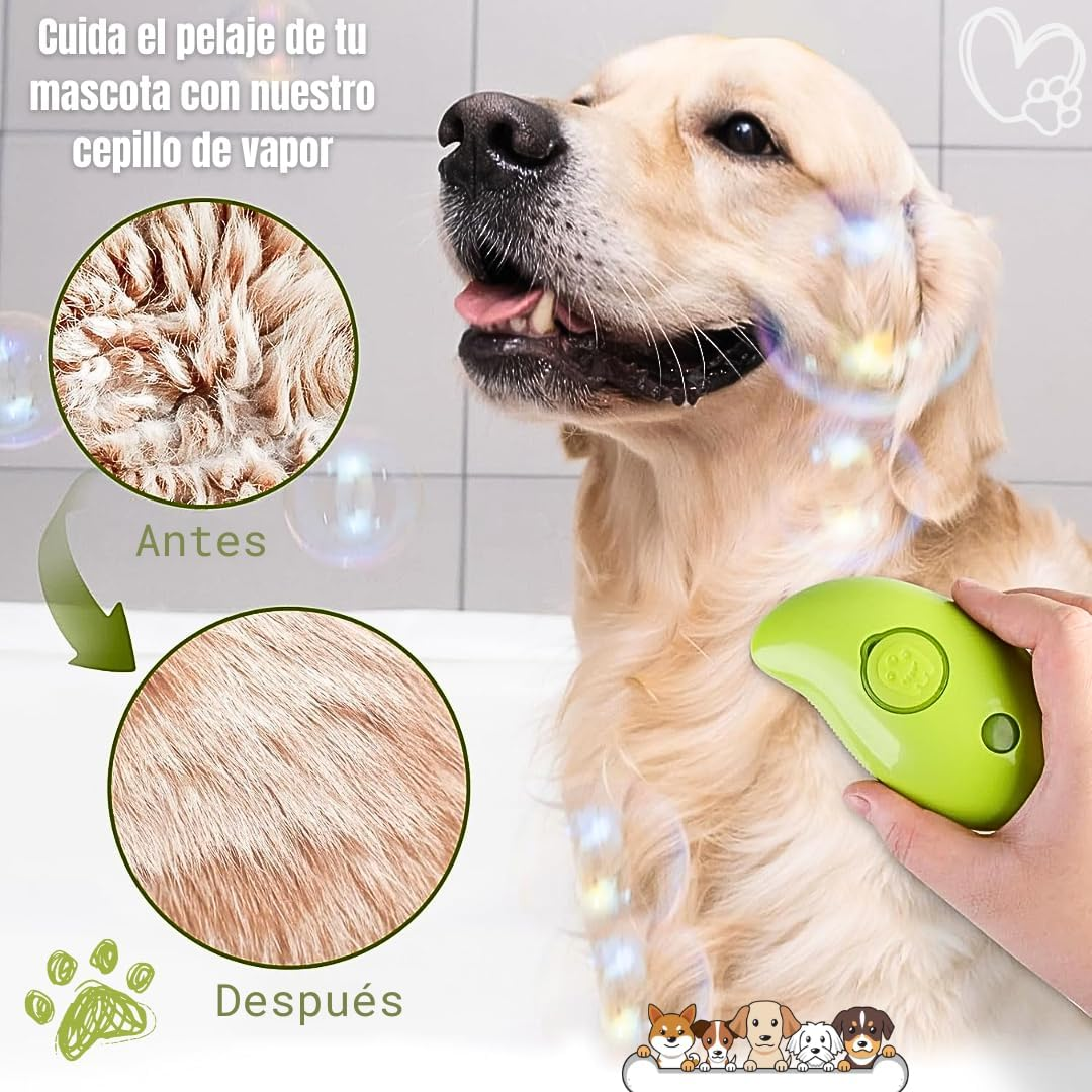 Cepillo Vaporizador para tu Mascota